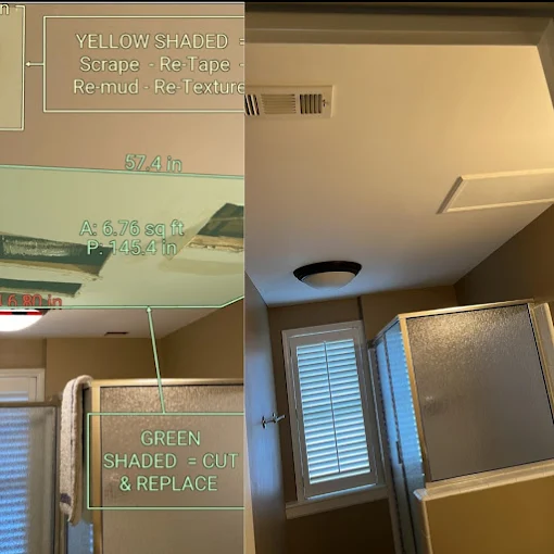 Done Right Drywall — completed job