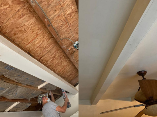 Done Right Drywall — completed job